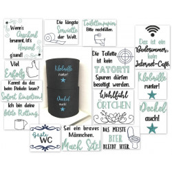 ADVENTSKALENDER 18. Dezember - Stickserie 14 Klorollenverstecker Vol. 2